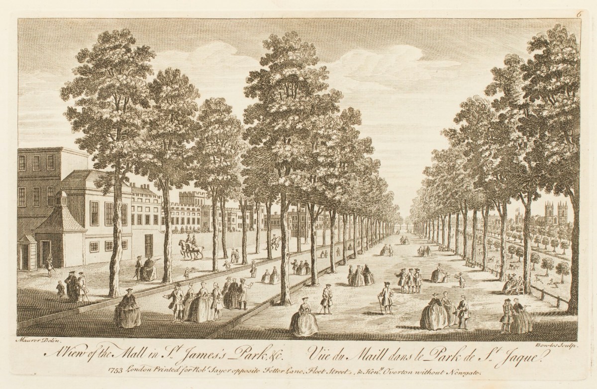 John Maurer, A View of the Mall in St James's Park