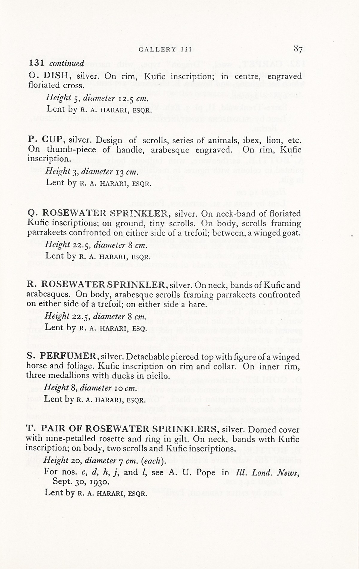 Page 115 of 1931 - International Exhibition of Persian Art