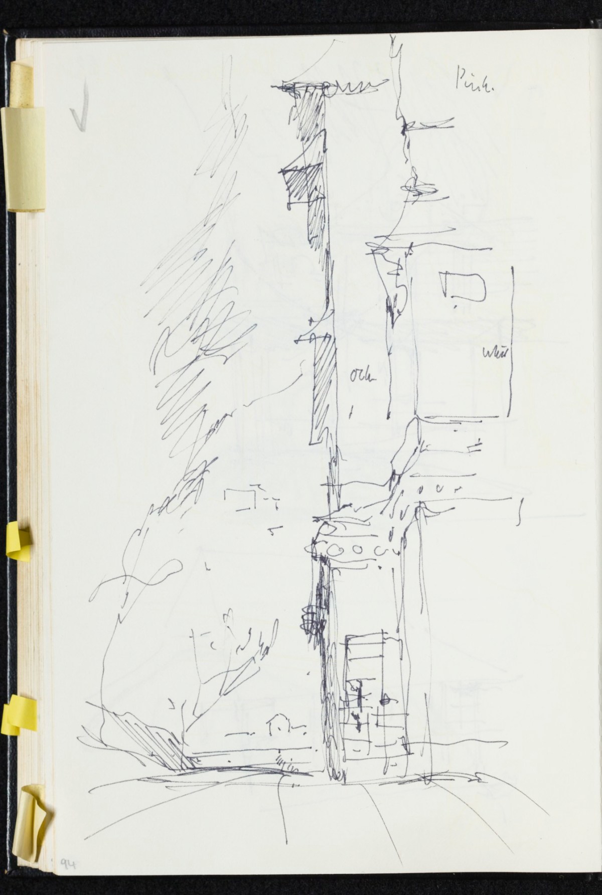 Sir Hugh Casson PRA, Sri Lanka sketchbook