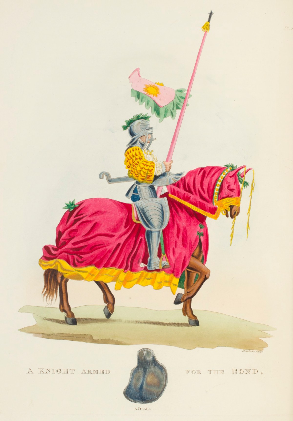 Sir Samuel Rush Meyrick, A Knight armed for the Bond