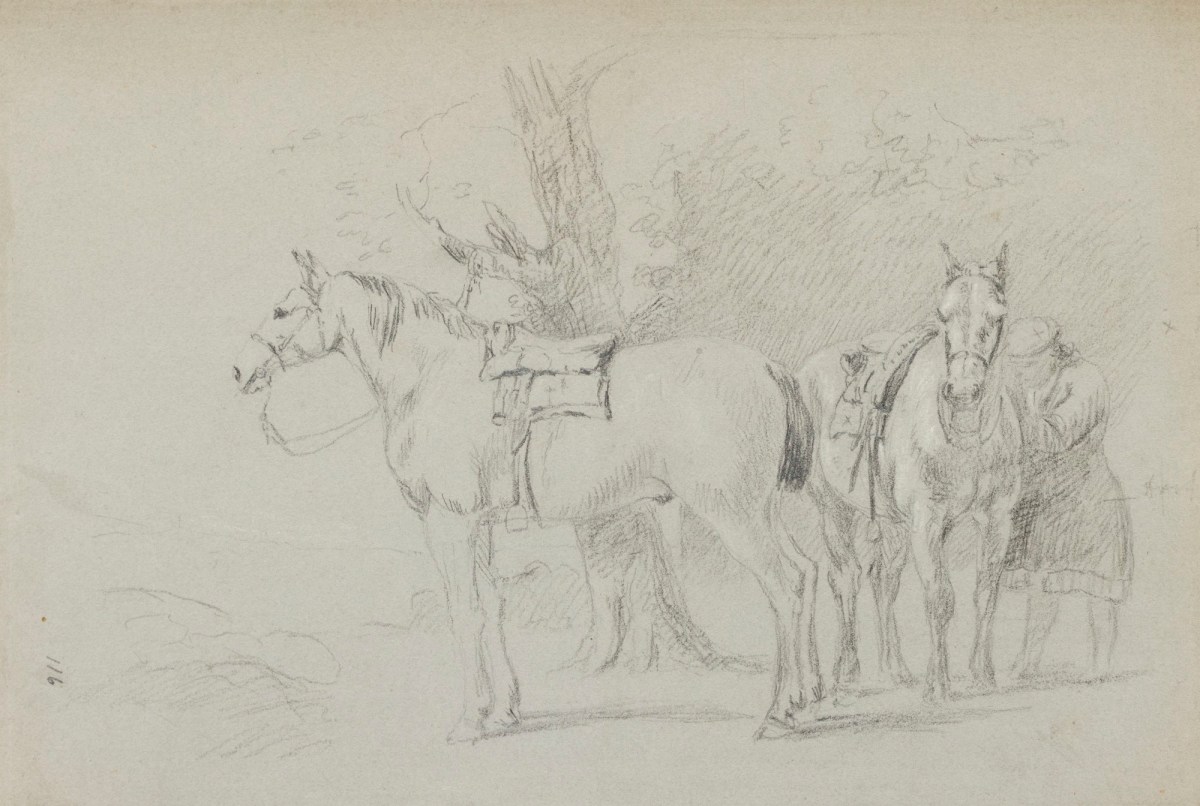 Abraham Cooper RA, Two horses