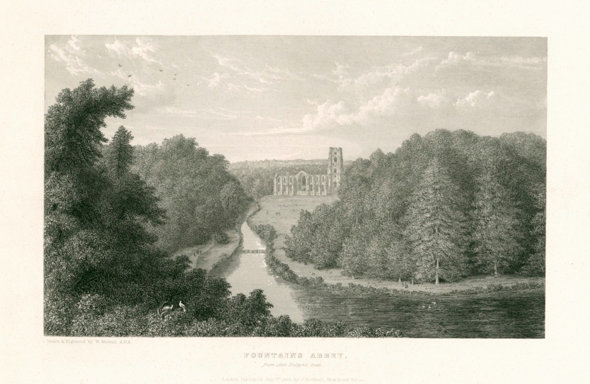 , Views of Fountains Abbey and Studley Park, Yorkshire