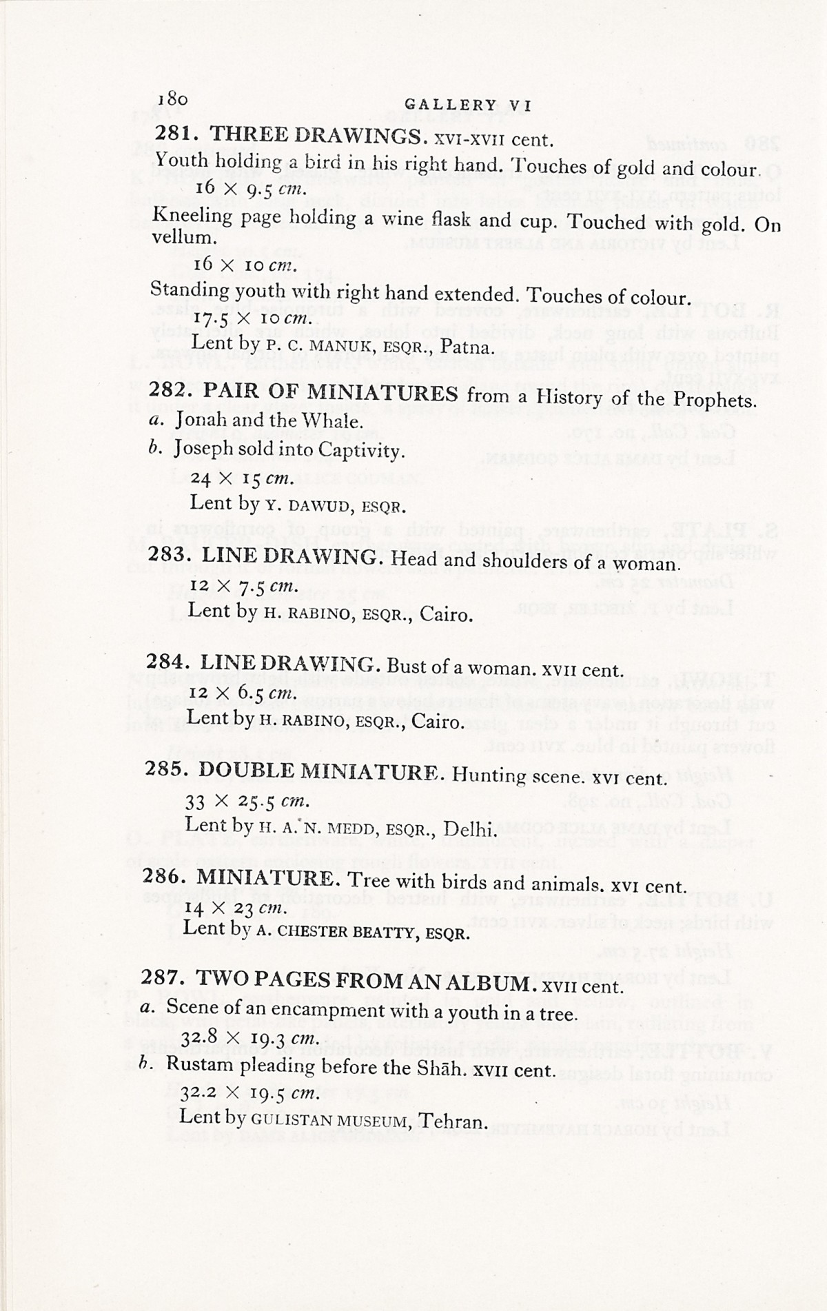 Page 208 of 1931 - International Exhibition of Persian Art