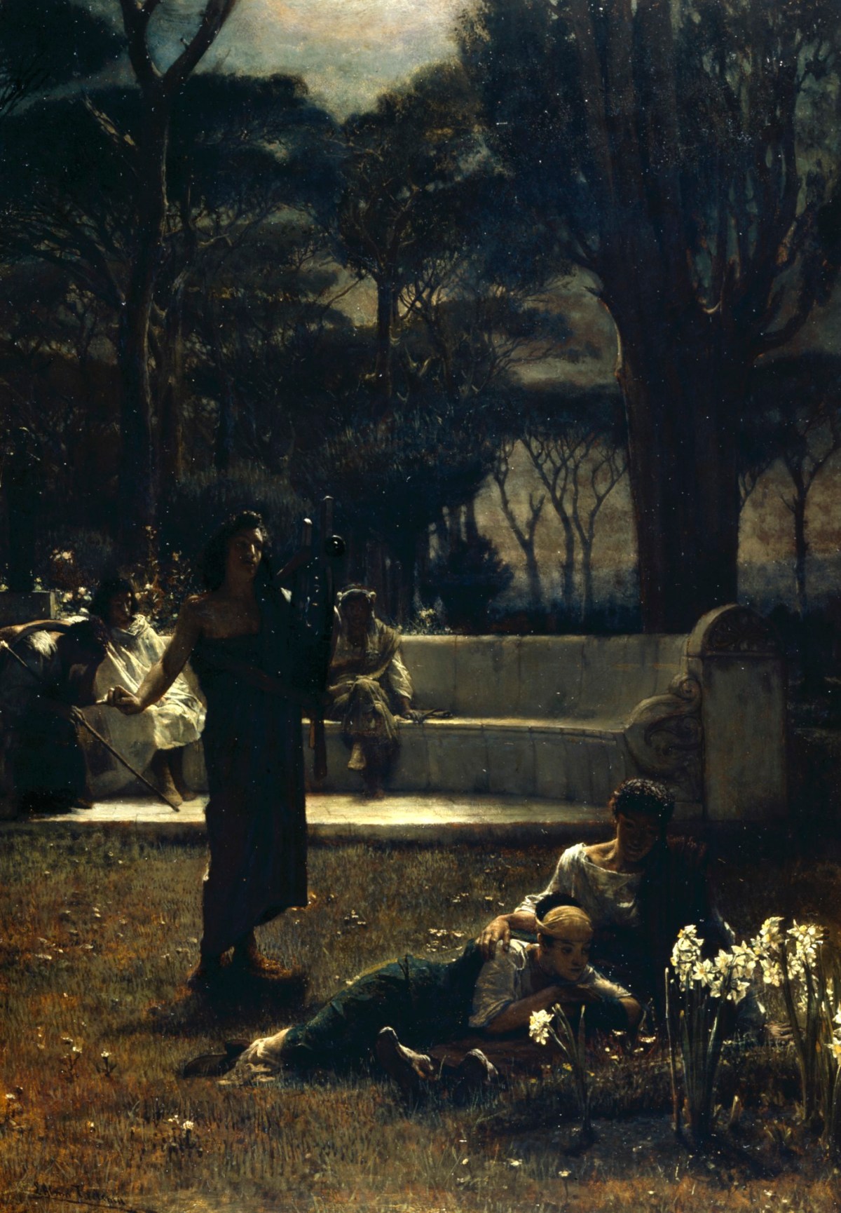 Sir Lawrence Alma-Tadema RA, Improvisatore
