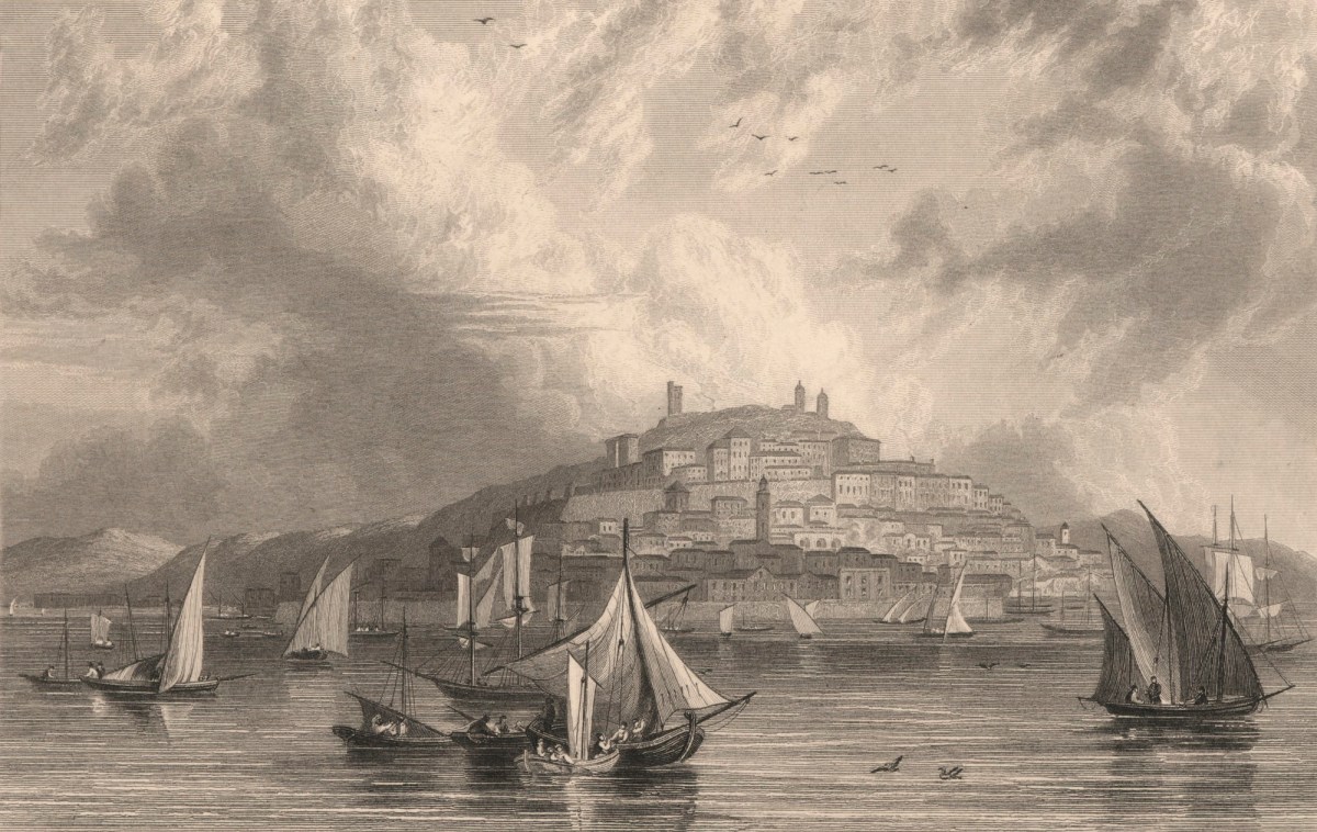 William Westall ARA, Cagliari, Sardinia