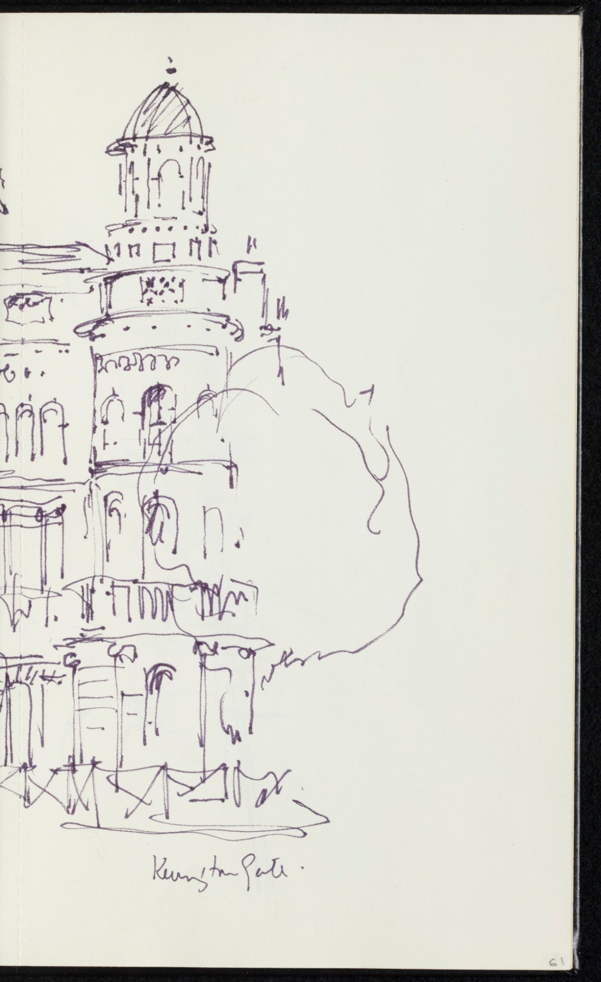 Sir Hugh Casson PRA, Majorca, Italy and Pembrokeshire sketchbook