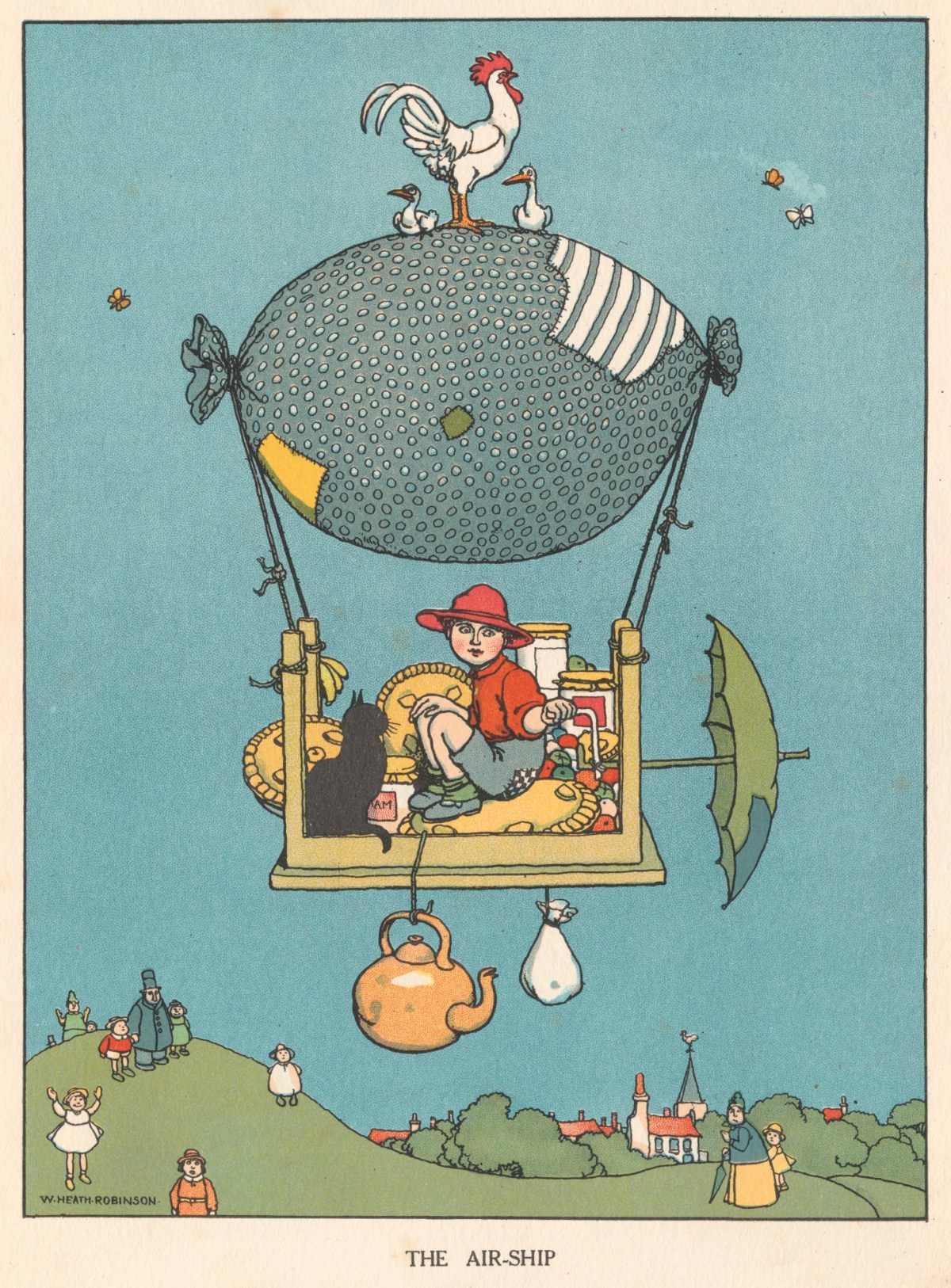 William Heath Robinson, 'The Air-Ship'