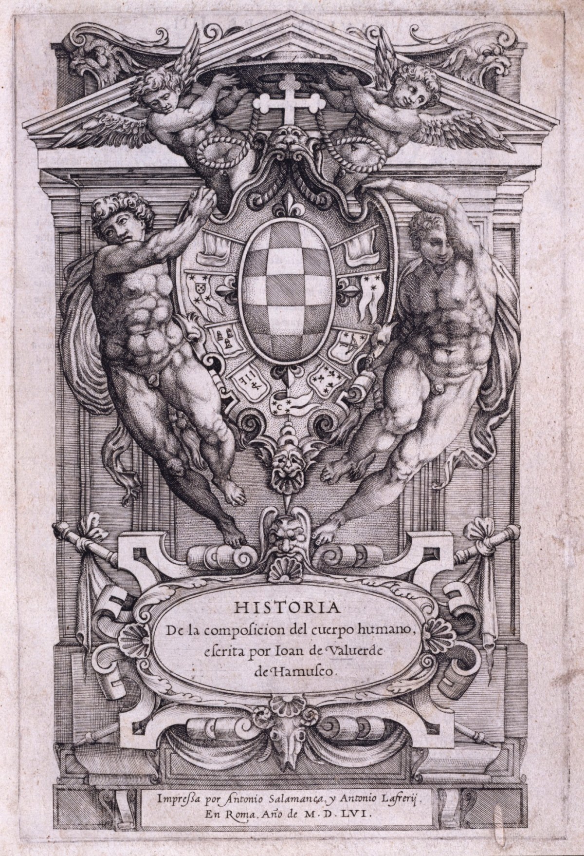 Gaspar Becerra, Engraved title-page