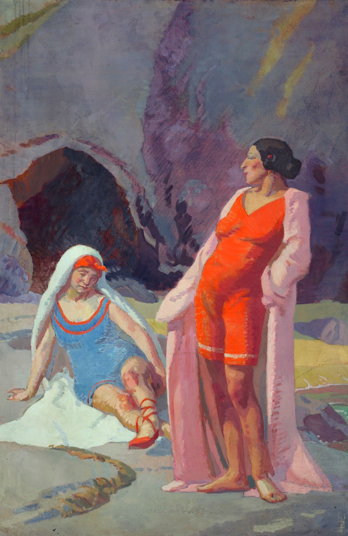 Unknown artist, Portrait of Two Women Bathing