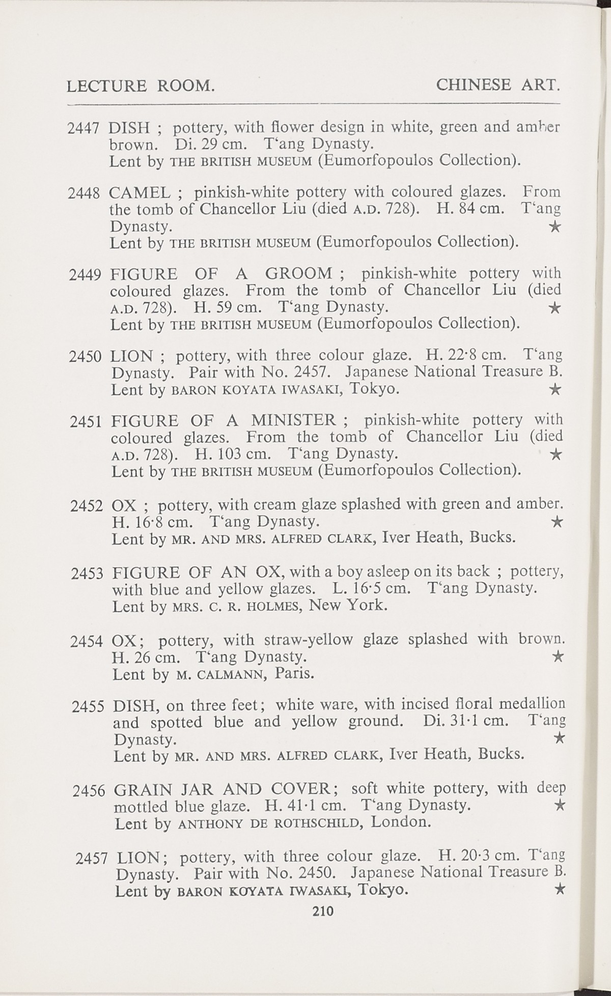 Page 238 of 1935-36 - International Exhibition of Chinese Art