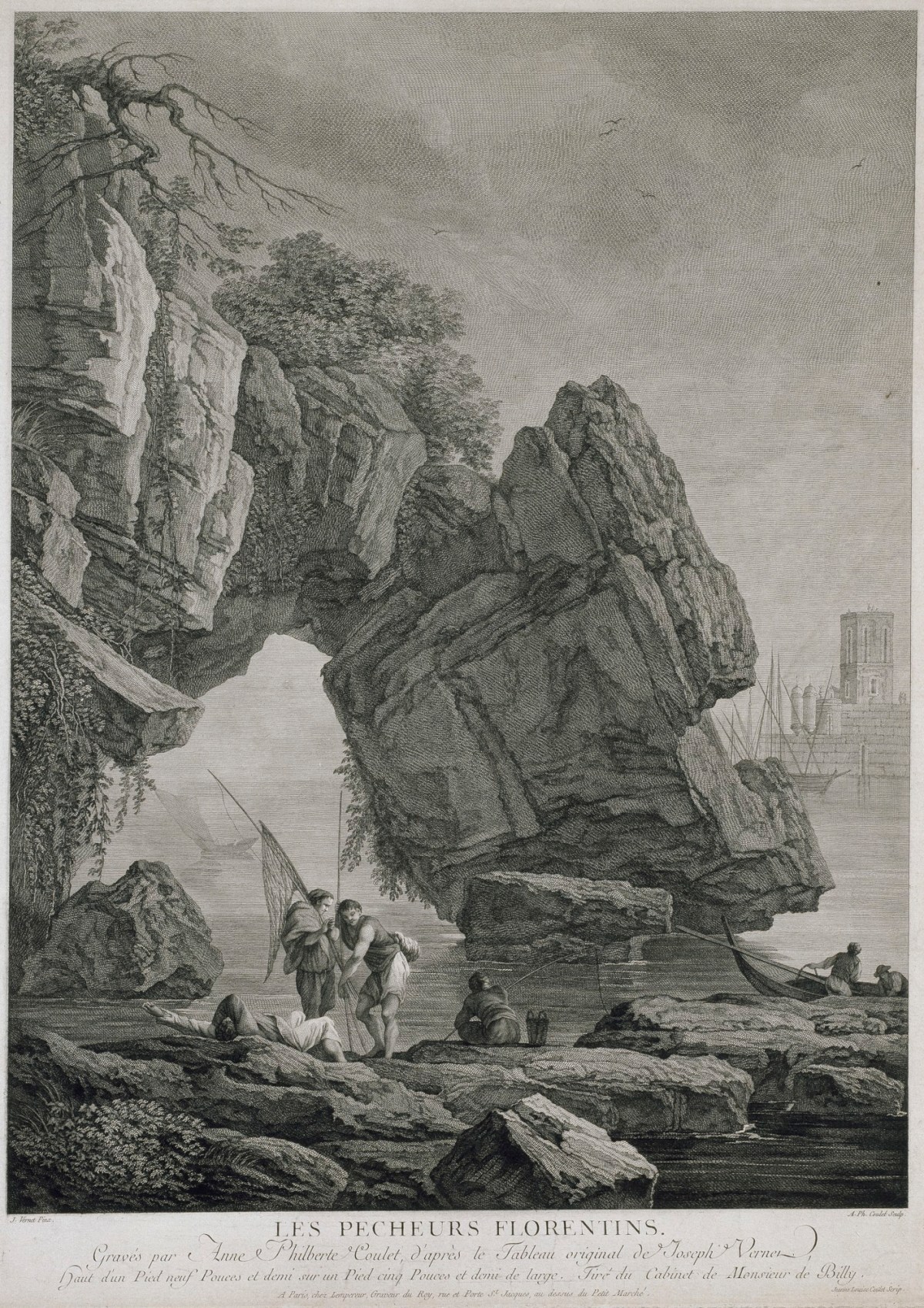 Claude-Joseph Vernet, Les Pecheurs Florentins