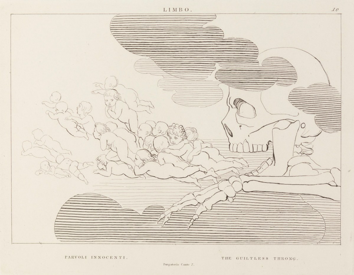 John Flaxman RA, 'Limbo' (from The Divine Comedy, Purgatory)