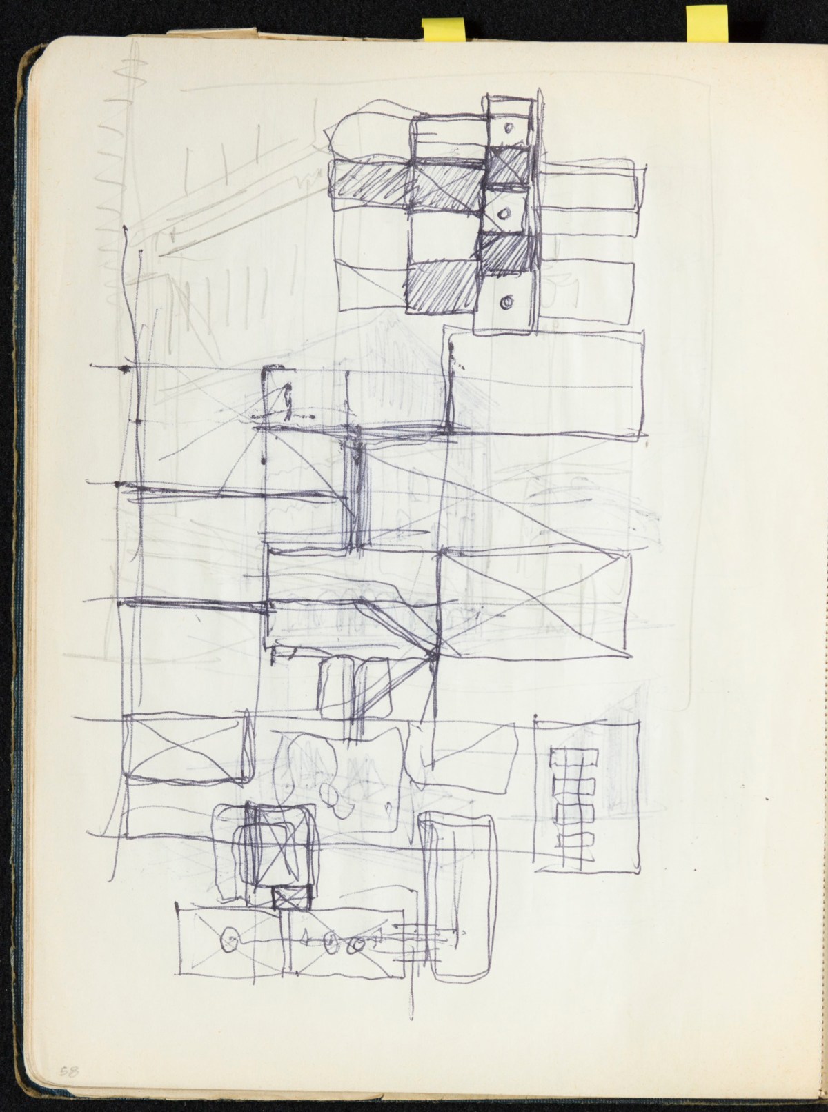 Sir Hugh Casson PRA, Britannia and Glyndebourne sketchbook
