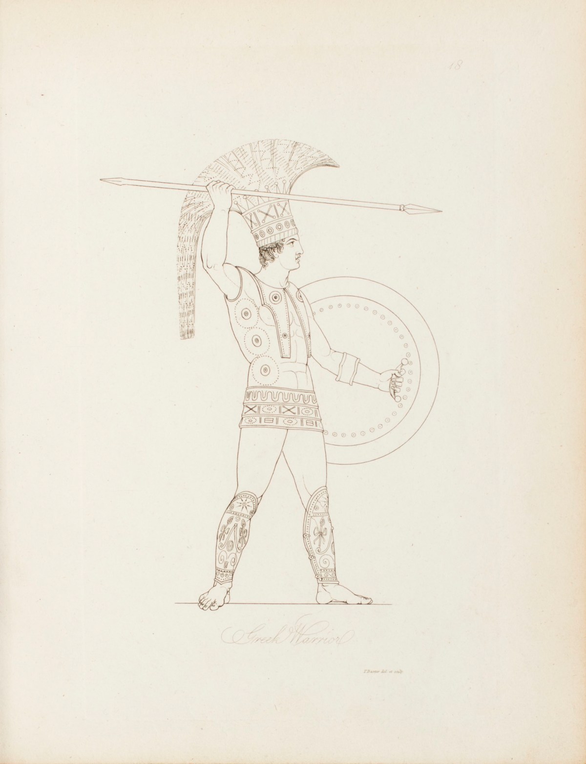 Thomas Baxter, An Illustration Of The Egyptian, Grecian, And Roman Costume; In Forty Outlines, With Descriptions, Selected, Drawn, & Engraved, By Thomas Baxter.
