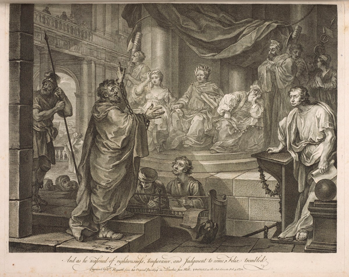 William Hogarth, Paul Before Felix