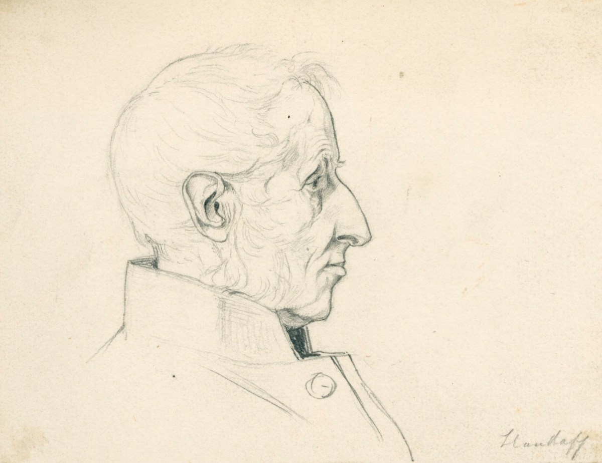 Henry Hugh Armstead RA, Profile portrait of Bishop Ollivant for monuments in Llandaff Cathedral