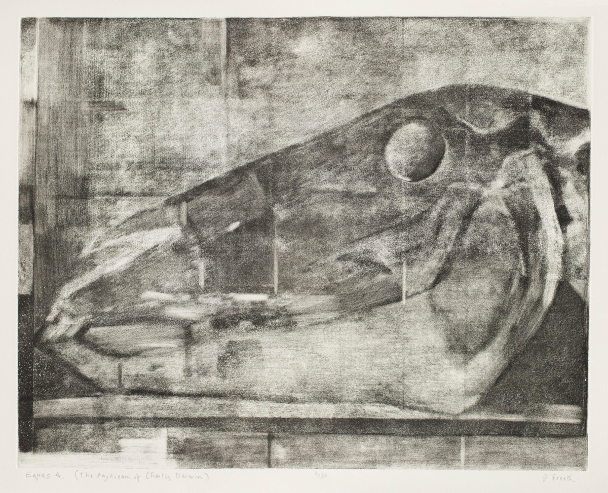Peter Freeth RA, Equus 4. (after Daydream of Charles Darwin)