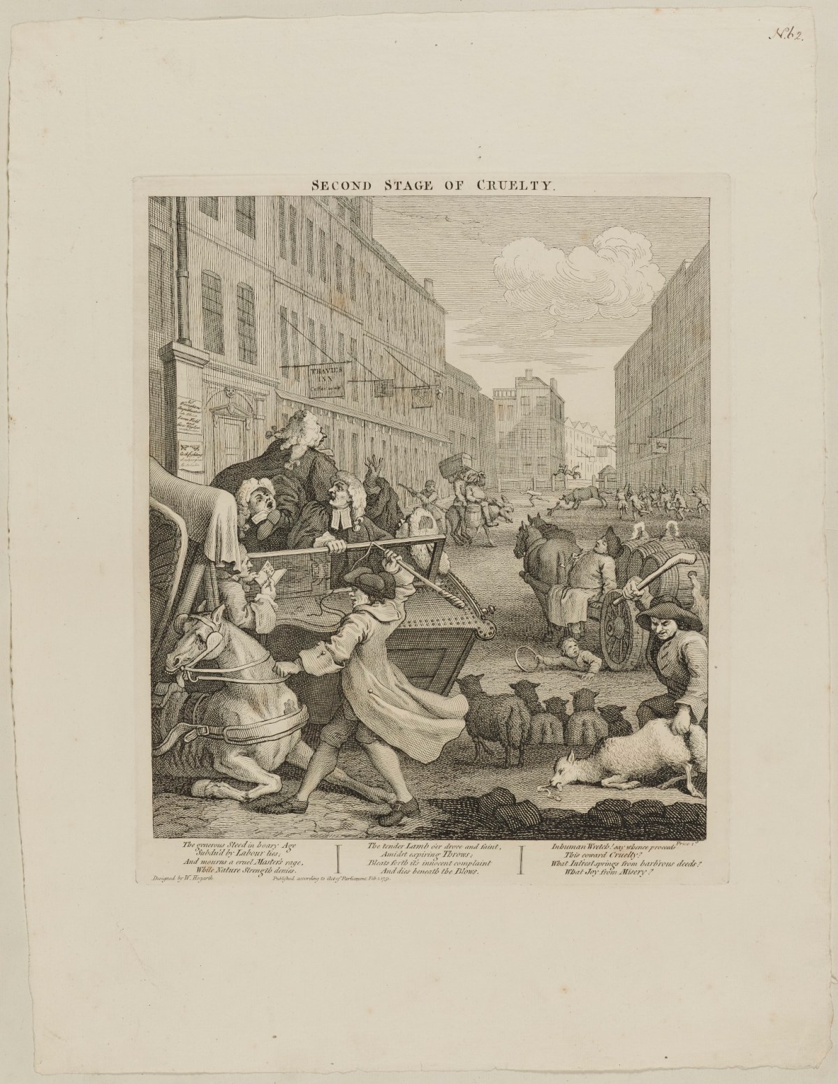 William Hogarth, The Second Stage of Cruelty