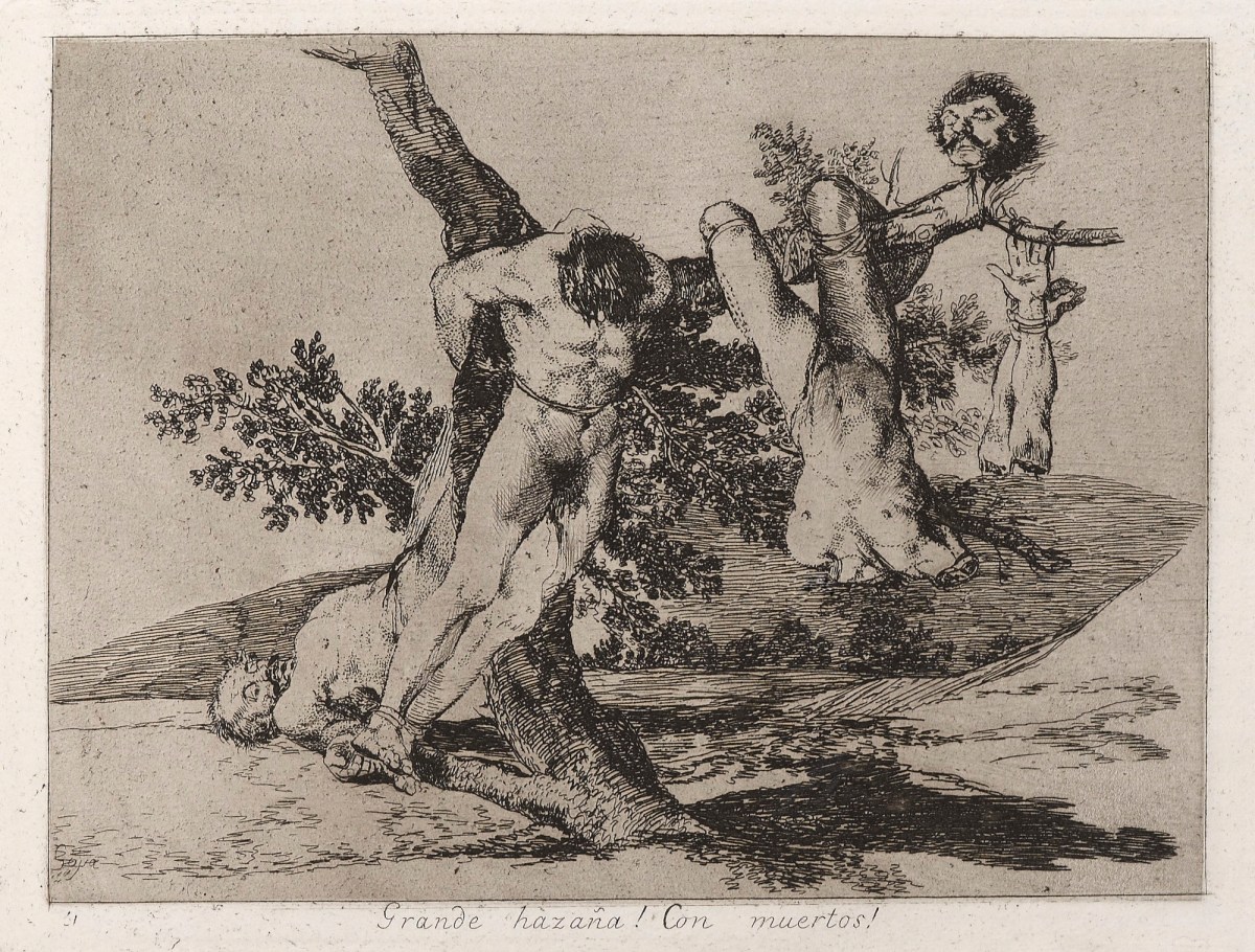 Francisco Goya, 'Grande Hazaña! Con muertos!'