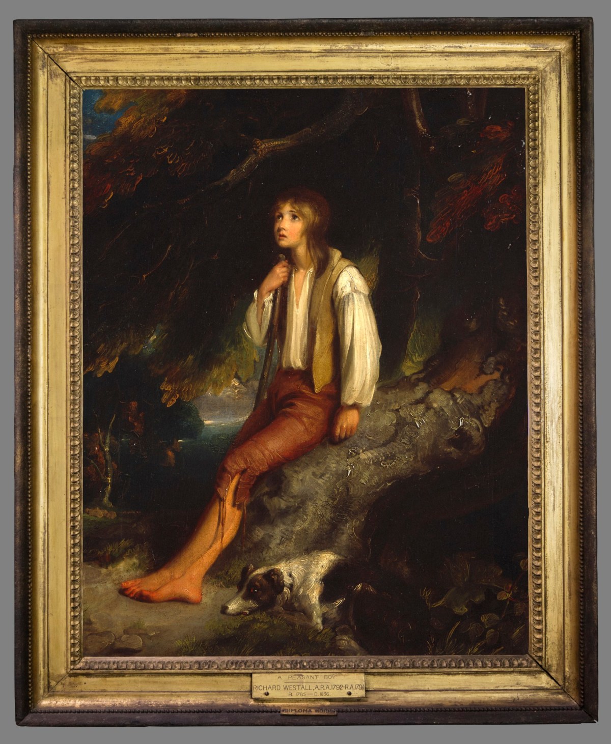 Unknown, Frame for Richard Westall RA 'A Peasant Boy'