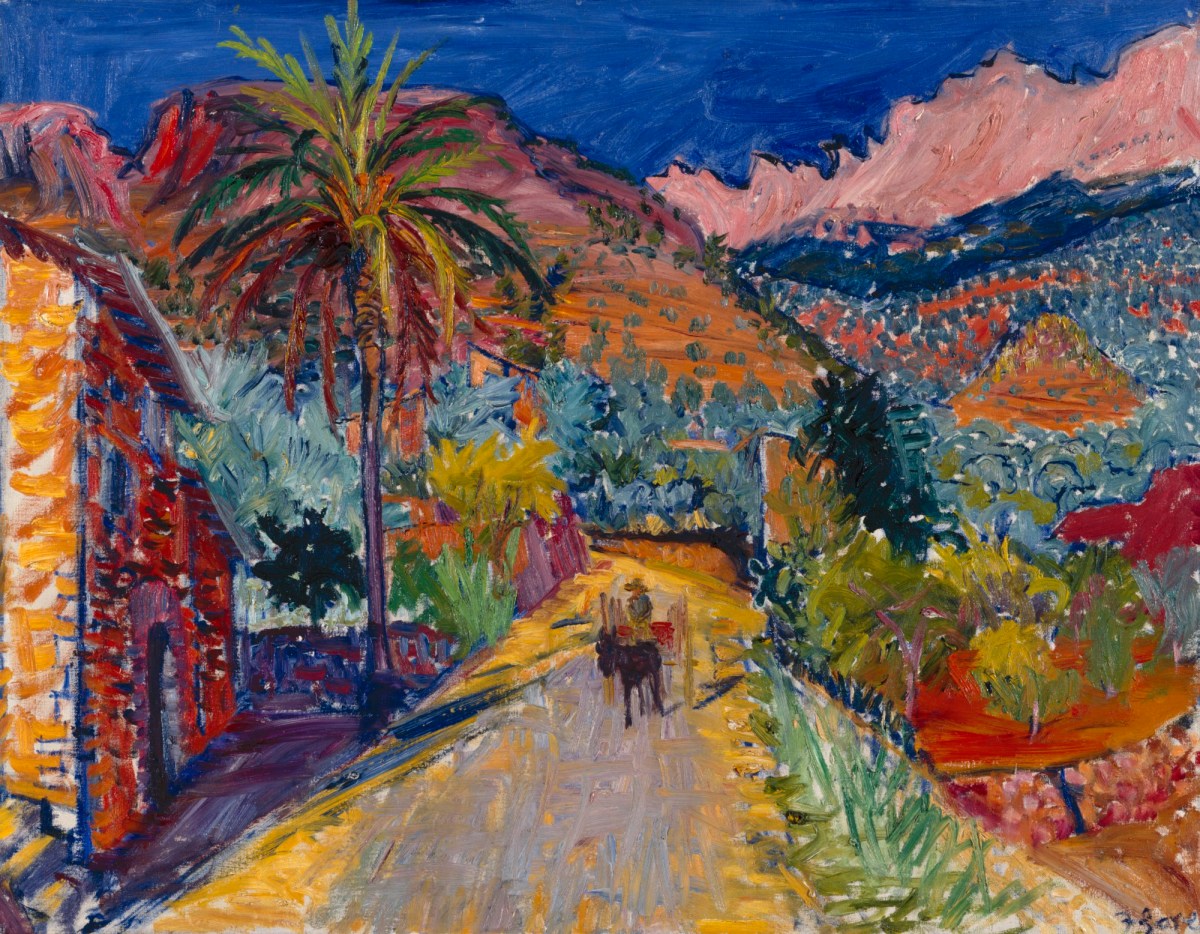 Frederick Gore RA, Mountain Landscape, Majorca