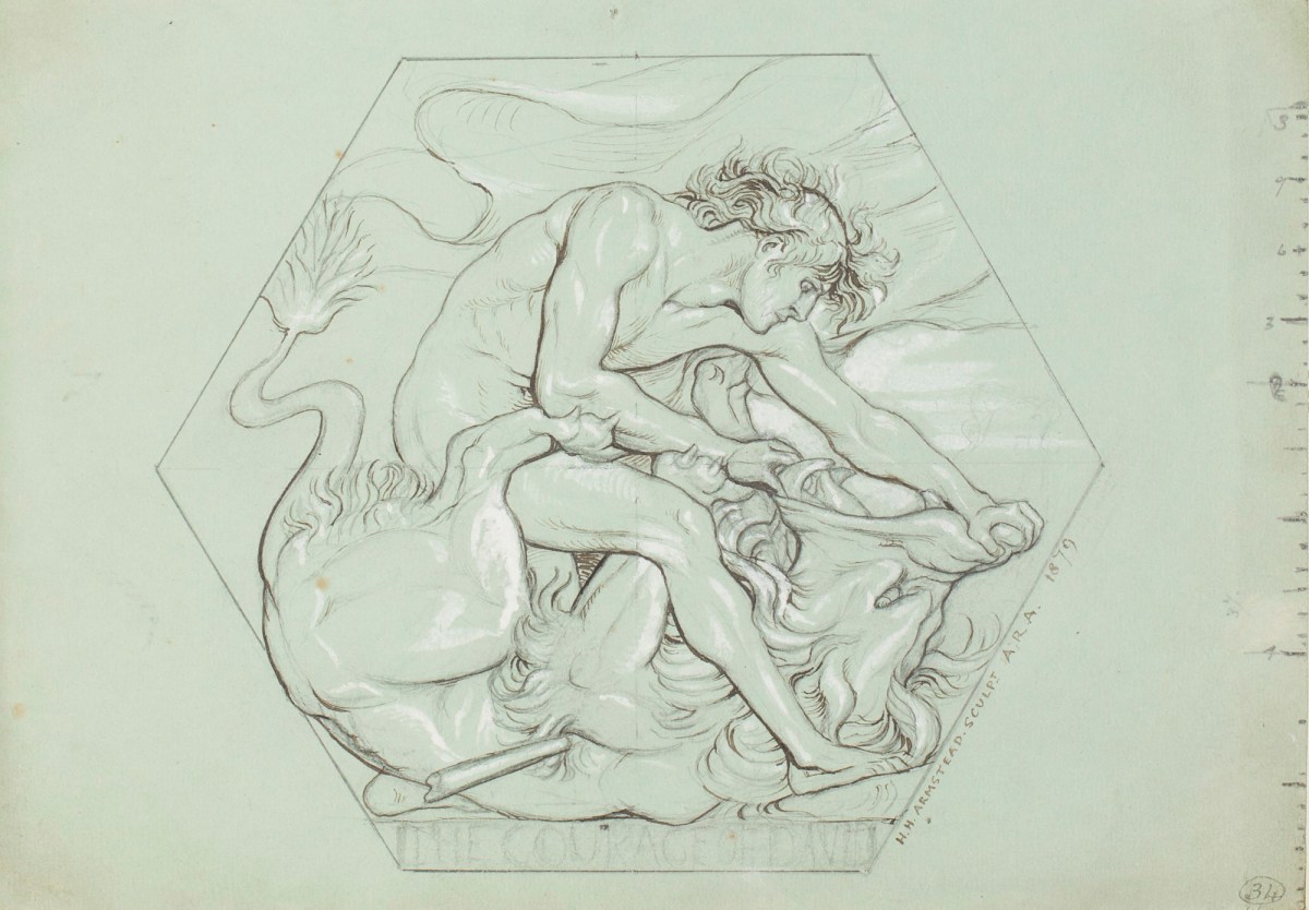 Henry Hugh Armstead RA, Designs for coins, for a competition