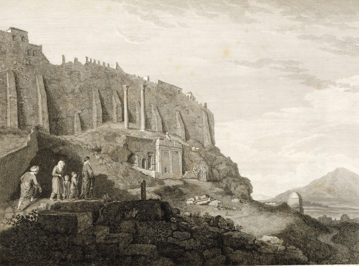 James Stuart, View of the Choragic Monument of Thrasyllus, Athens