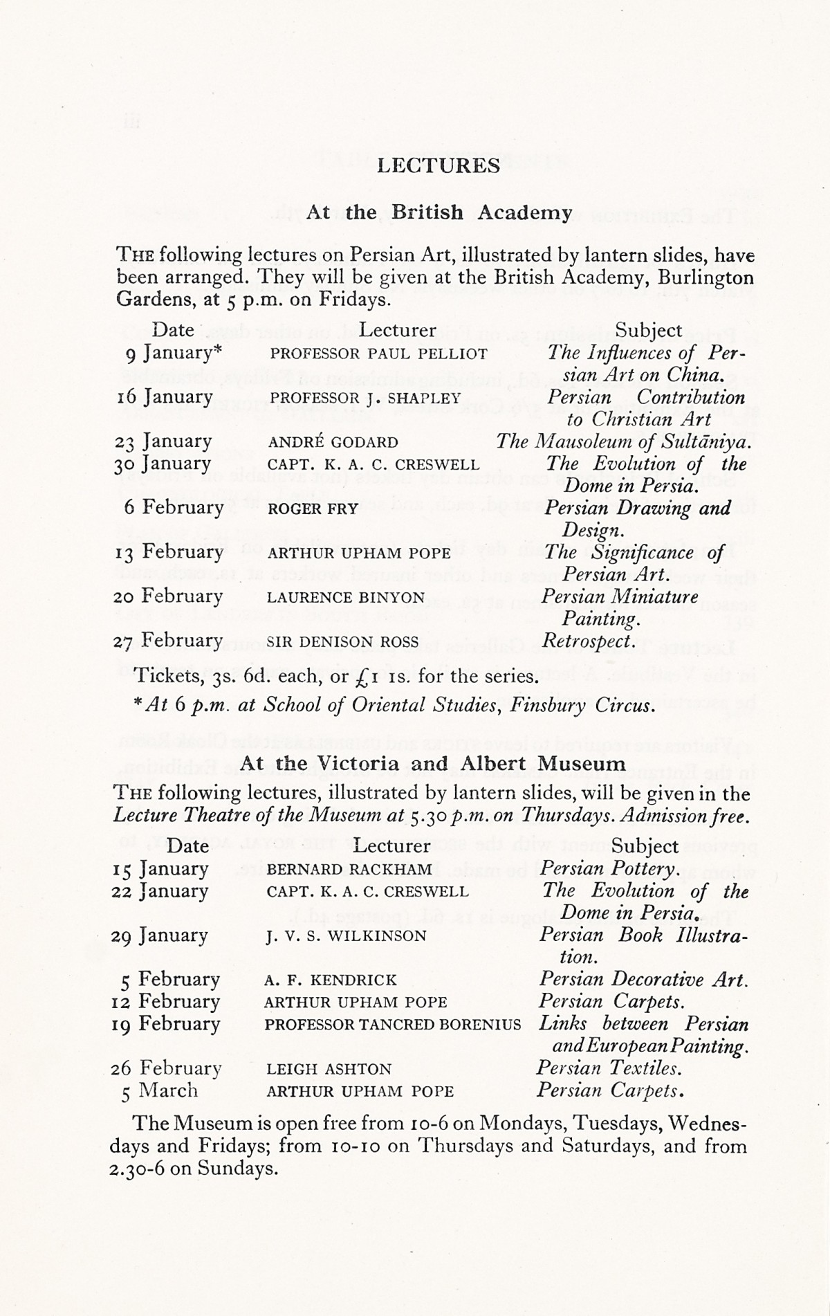 Page 8 of 1931 - International Exhibition of Persian Art