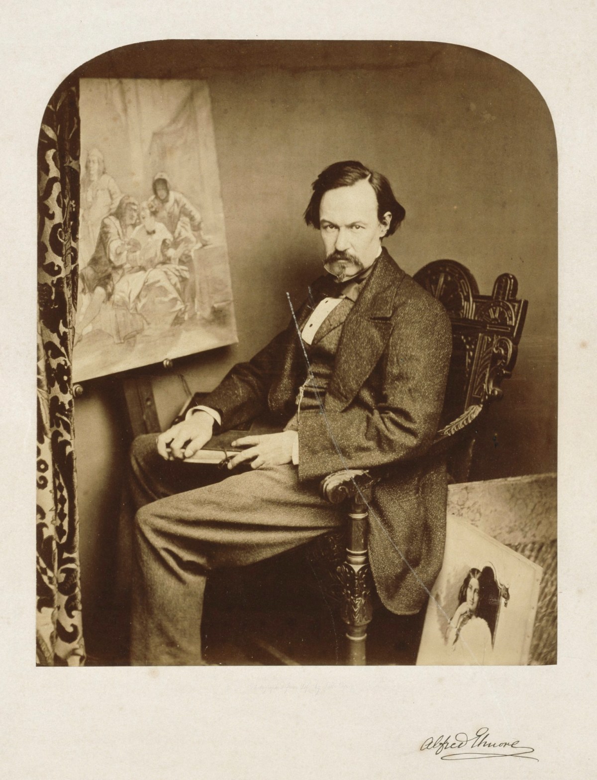 Alfred Elmore RA Works of Art RA Collection Royal Academy of Arts