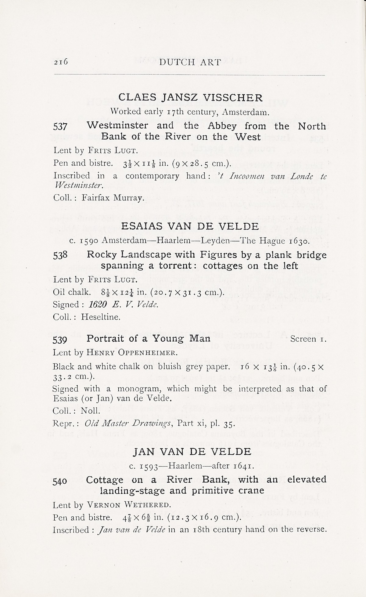 Page 220 of 1929 - Exhibition of Dutch Art 1450-1900