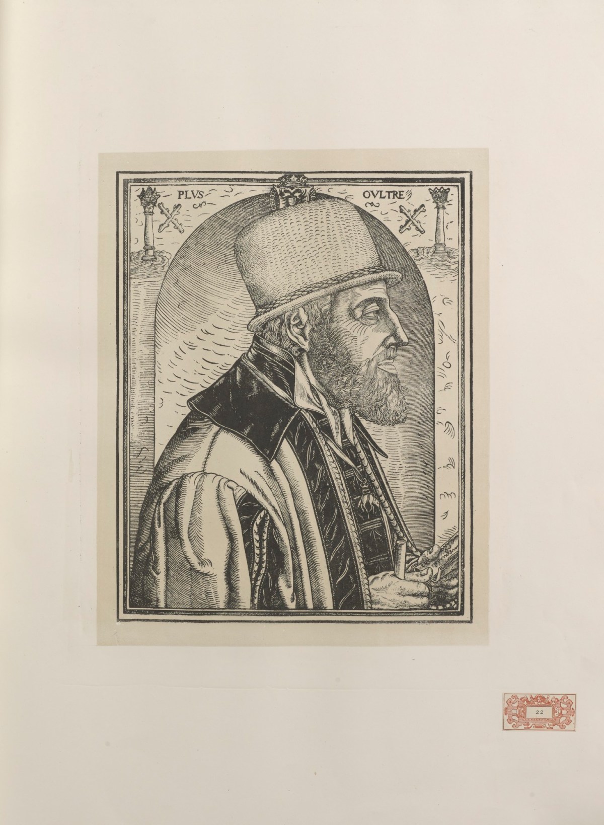 Unknown artist, Portrait of the Emperor Charles V