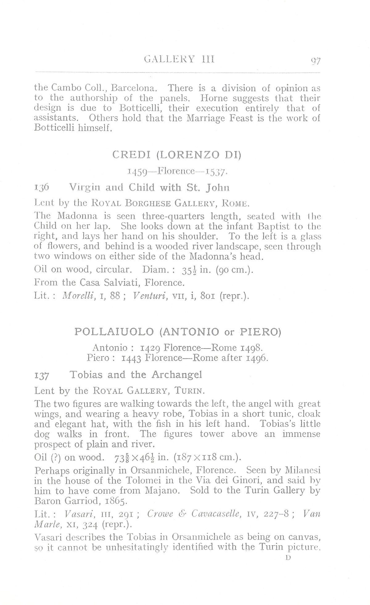 Page 101 of 1930 - Exhibition of Italian Art 1200-1900