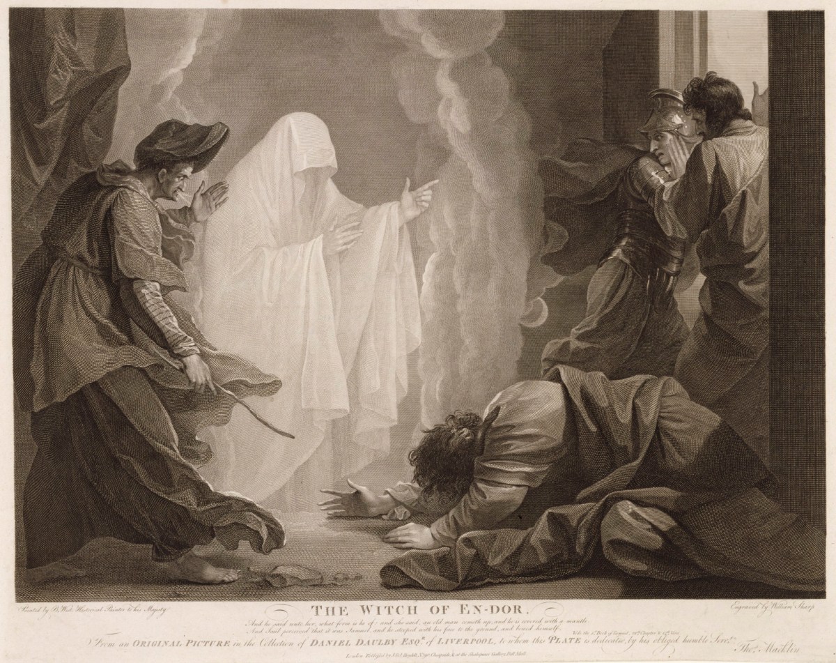 Benjamin West PRA, Saul and the Witch of Endor