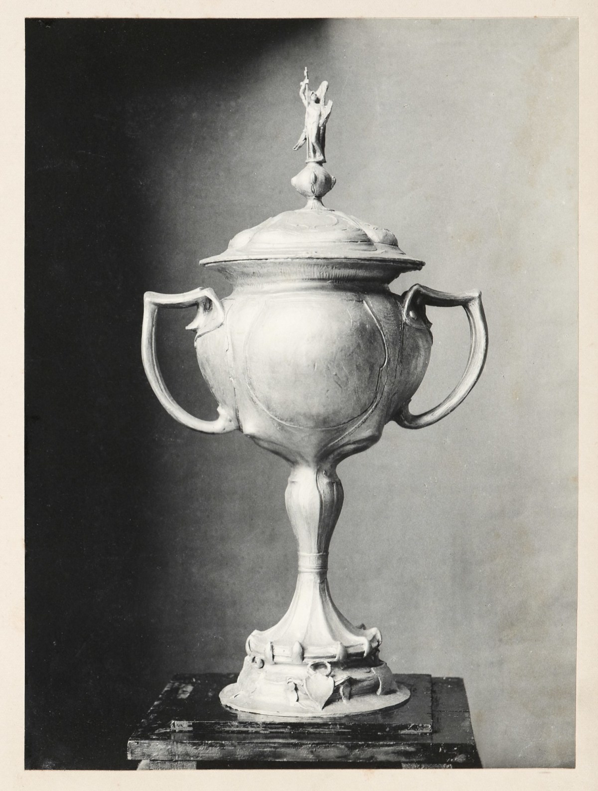 Unidentified photographer, Model of a design for a trophy