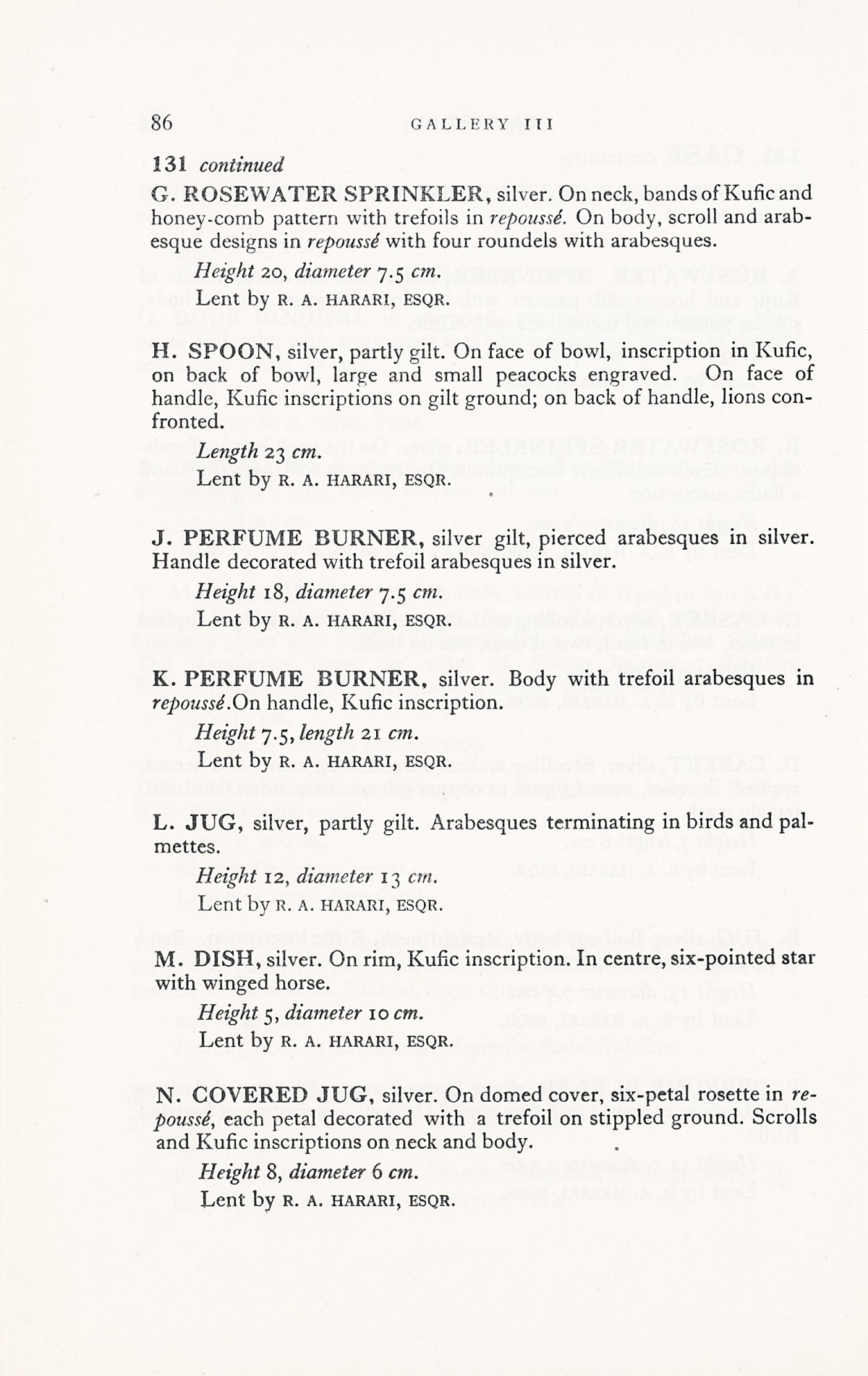 Page 114 of 1931 - International Exhibition of Persian Art