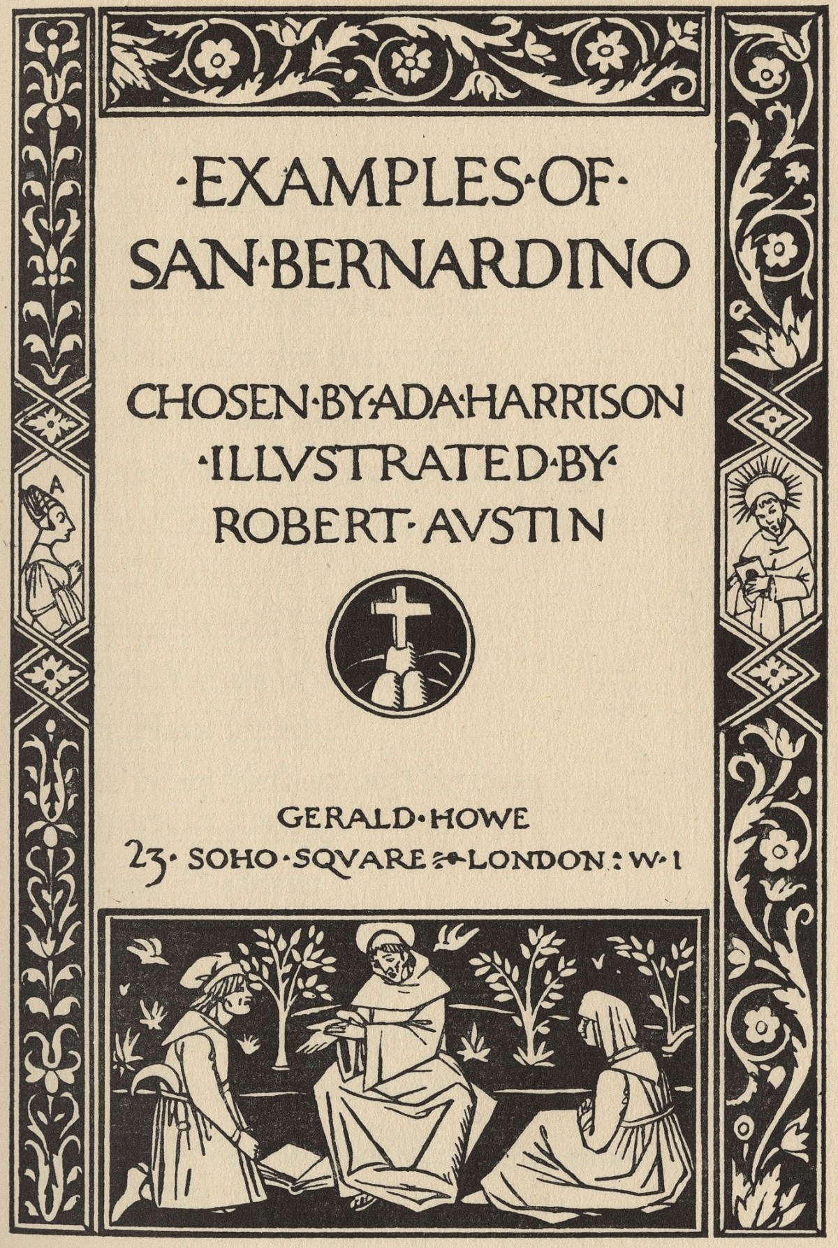 Robert Austin RA, Title-page