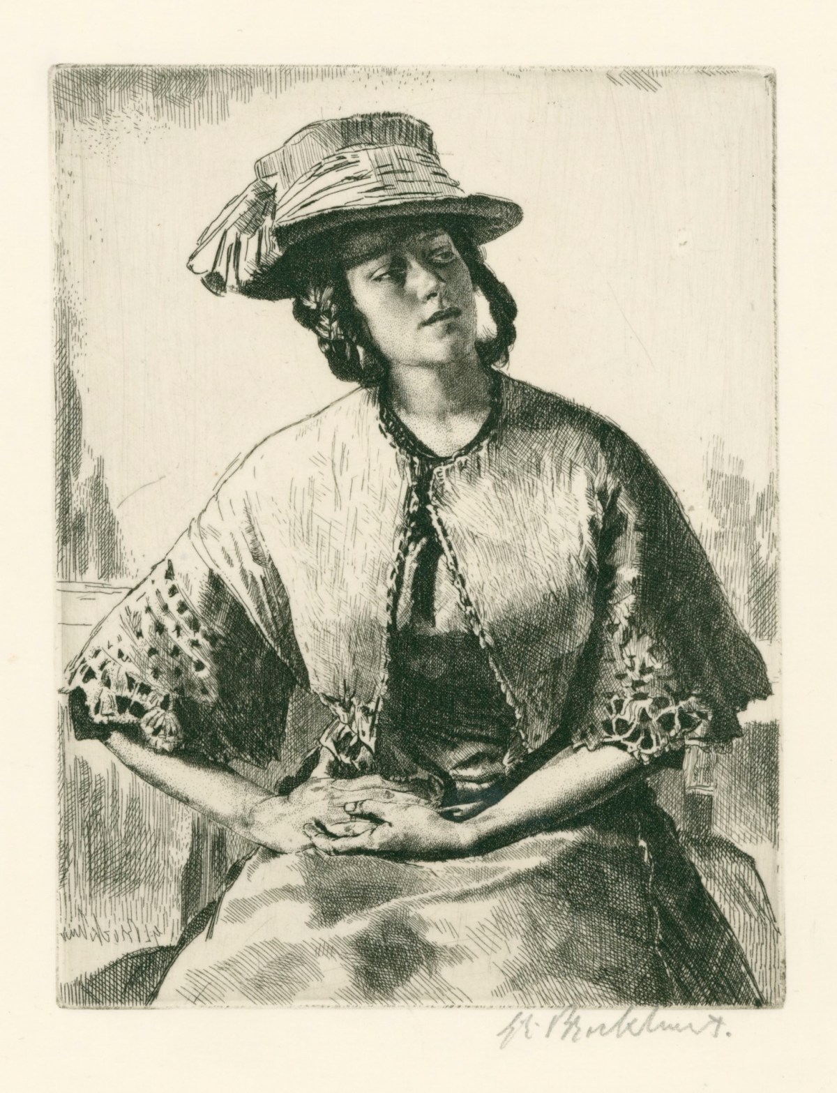Gerald Leslie Brockhurst RA, Elisabeth