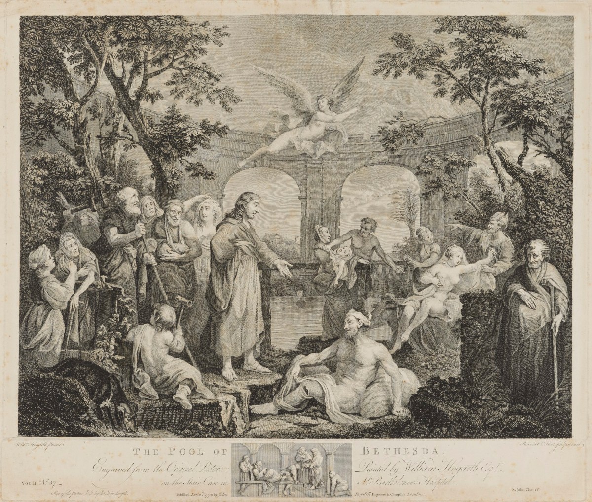 William Hogarth, The Pool of Bethesda