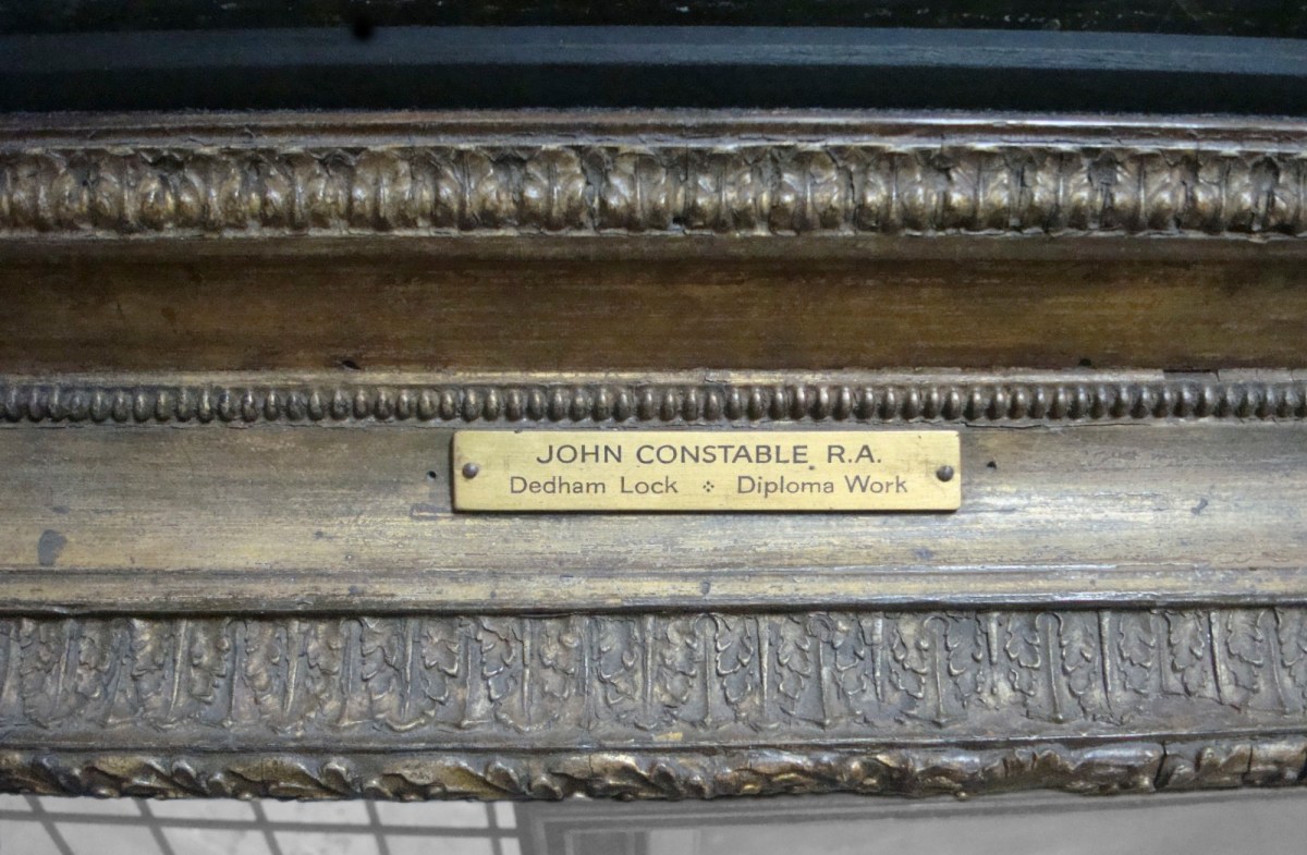 Samuel & Allen Woodburn - London, Frame for John Constable RA 'A Boat passing a Lock'