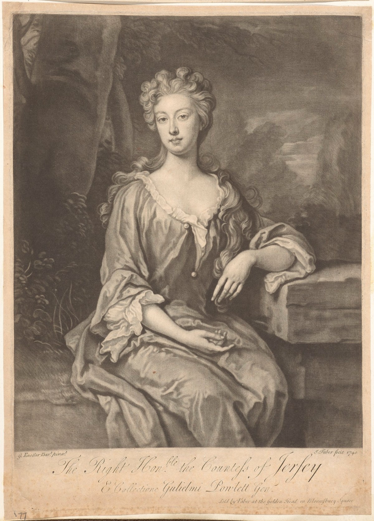 Sir Godfrey Kneller Bt., Anne, countess of Jersey