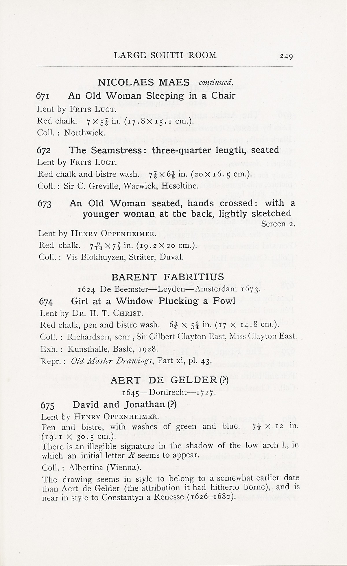 Page 253 of 1929 - Exhibition of Dutch Art 1450-1900