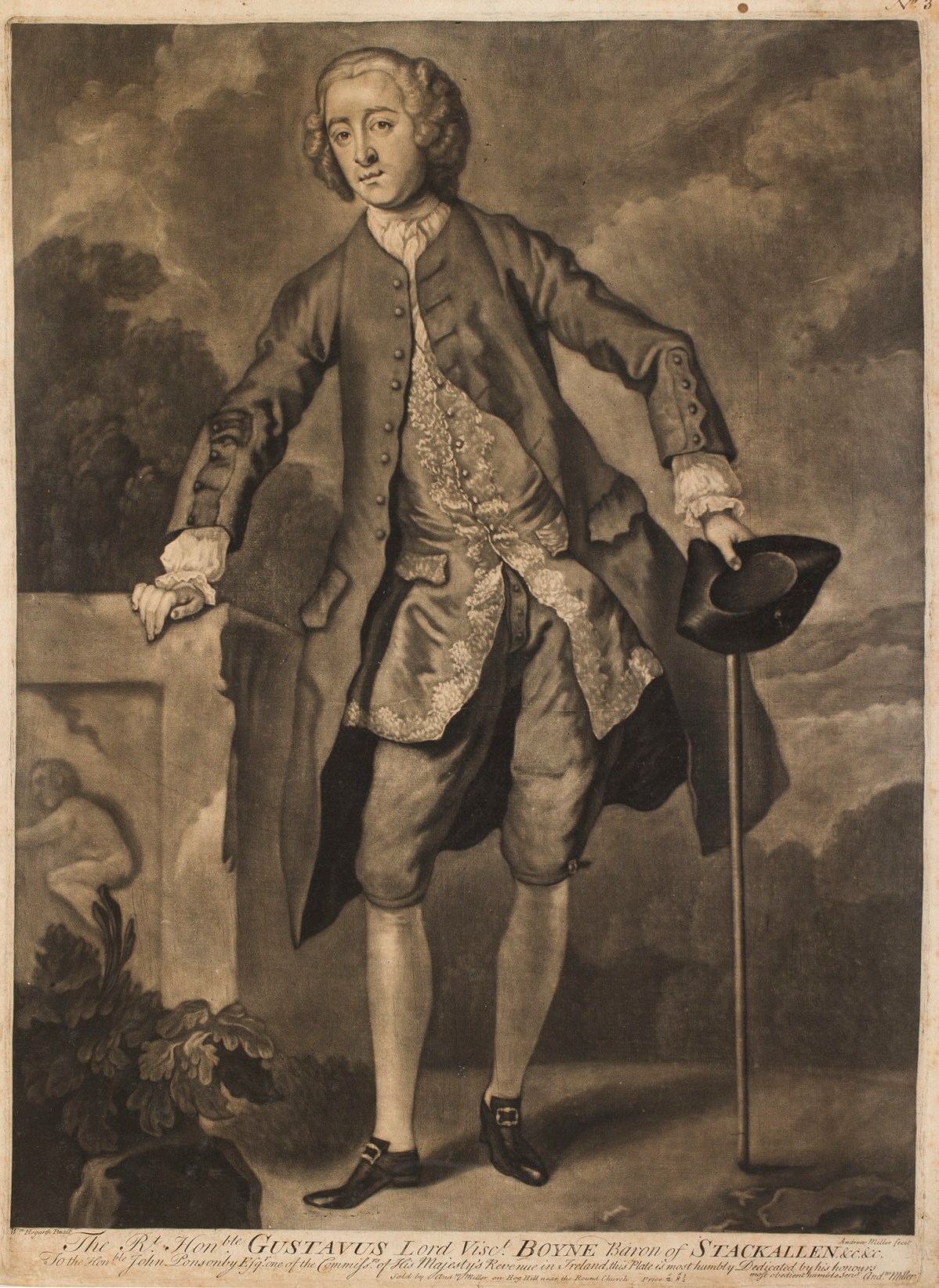 William Hogarth, Gustavus Hamilton, 2nd Viscount Boyne
