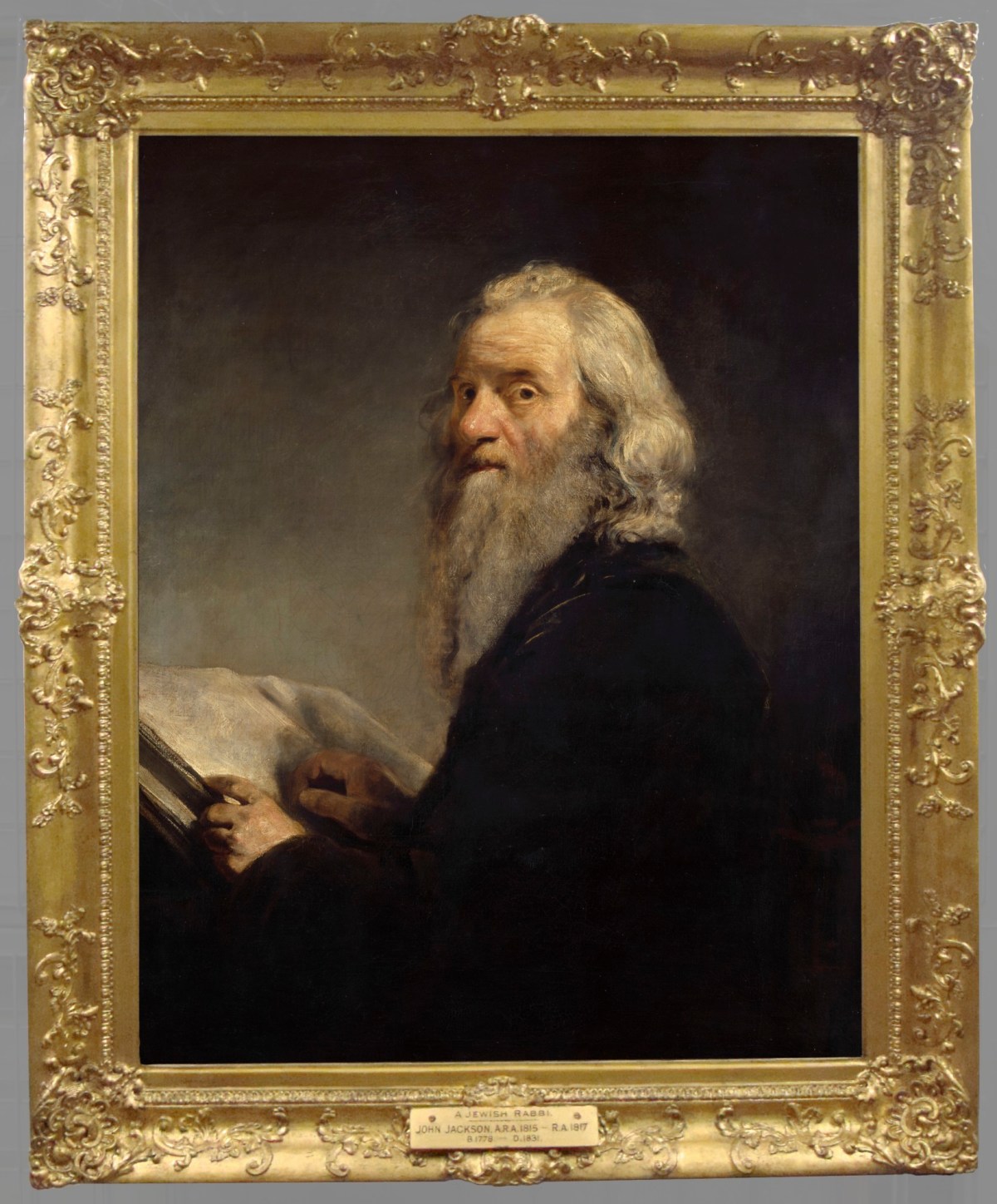 Unknown, Frame for John Jackson RA 'A Jewish Rabbi'
