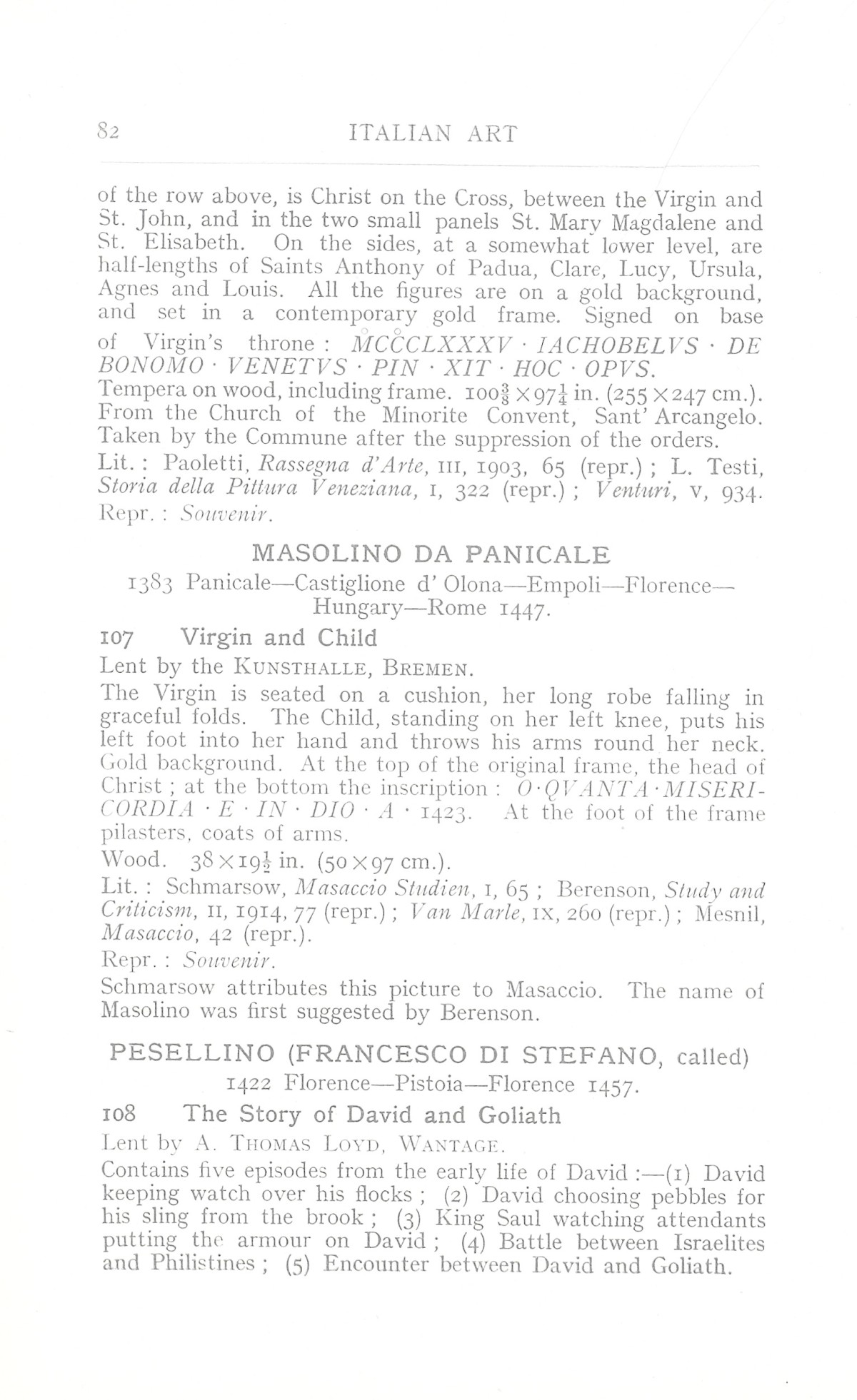 Page 86 of 1930 - Exhibition of Italian Art 1200-1900