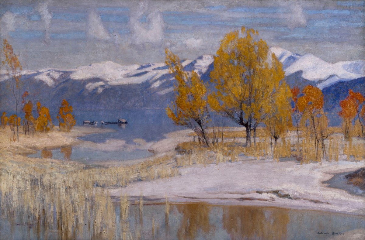 Adrian Stokes RA, Lago Maggiore