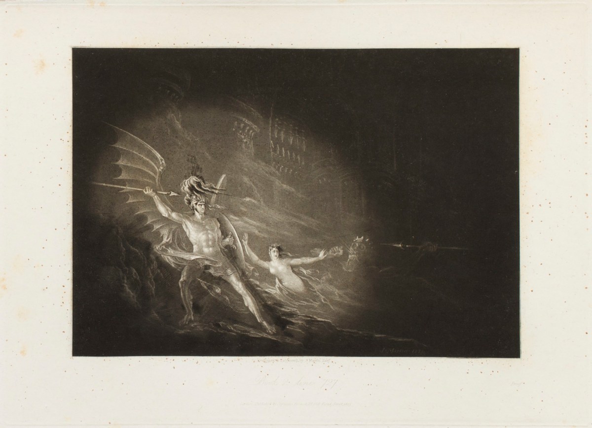 John Martin, Satan, Sin and Death