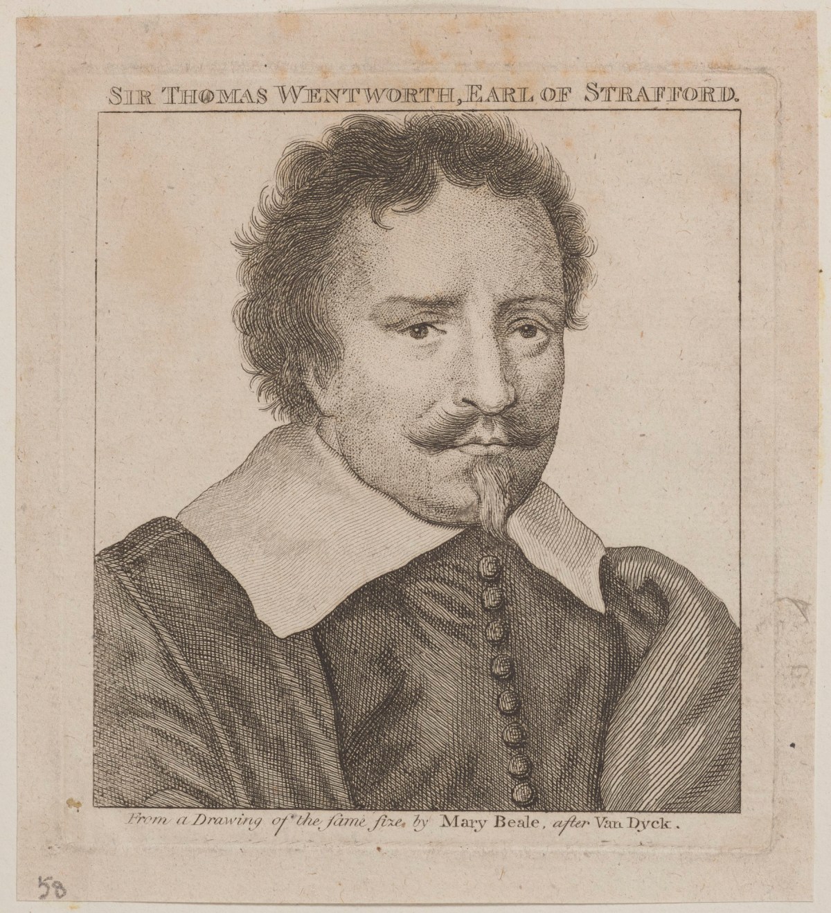Anthony Van Dyck, Thomas Wentworth, first earl of Strafford