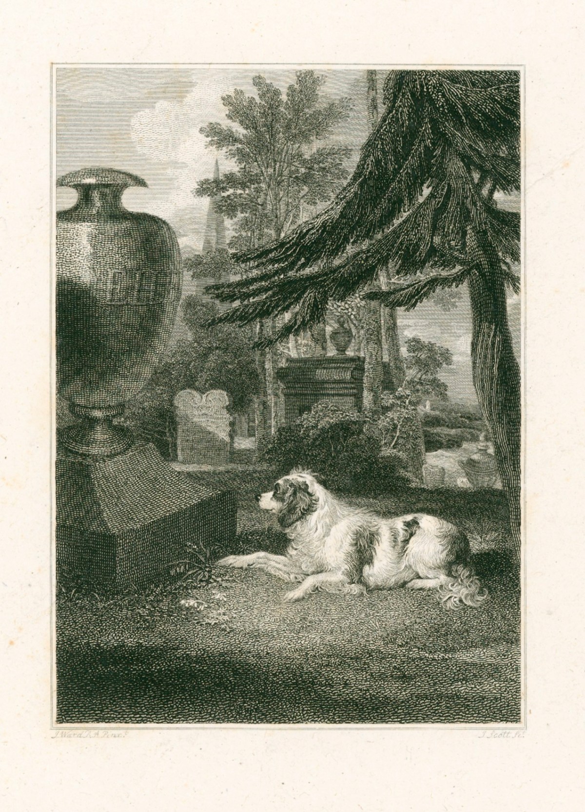 John Scott, Chère at Ellen's Tomb