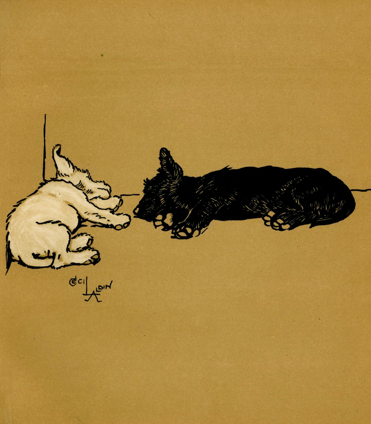 Cecil Aldin, 'Peace with Honour'