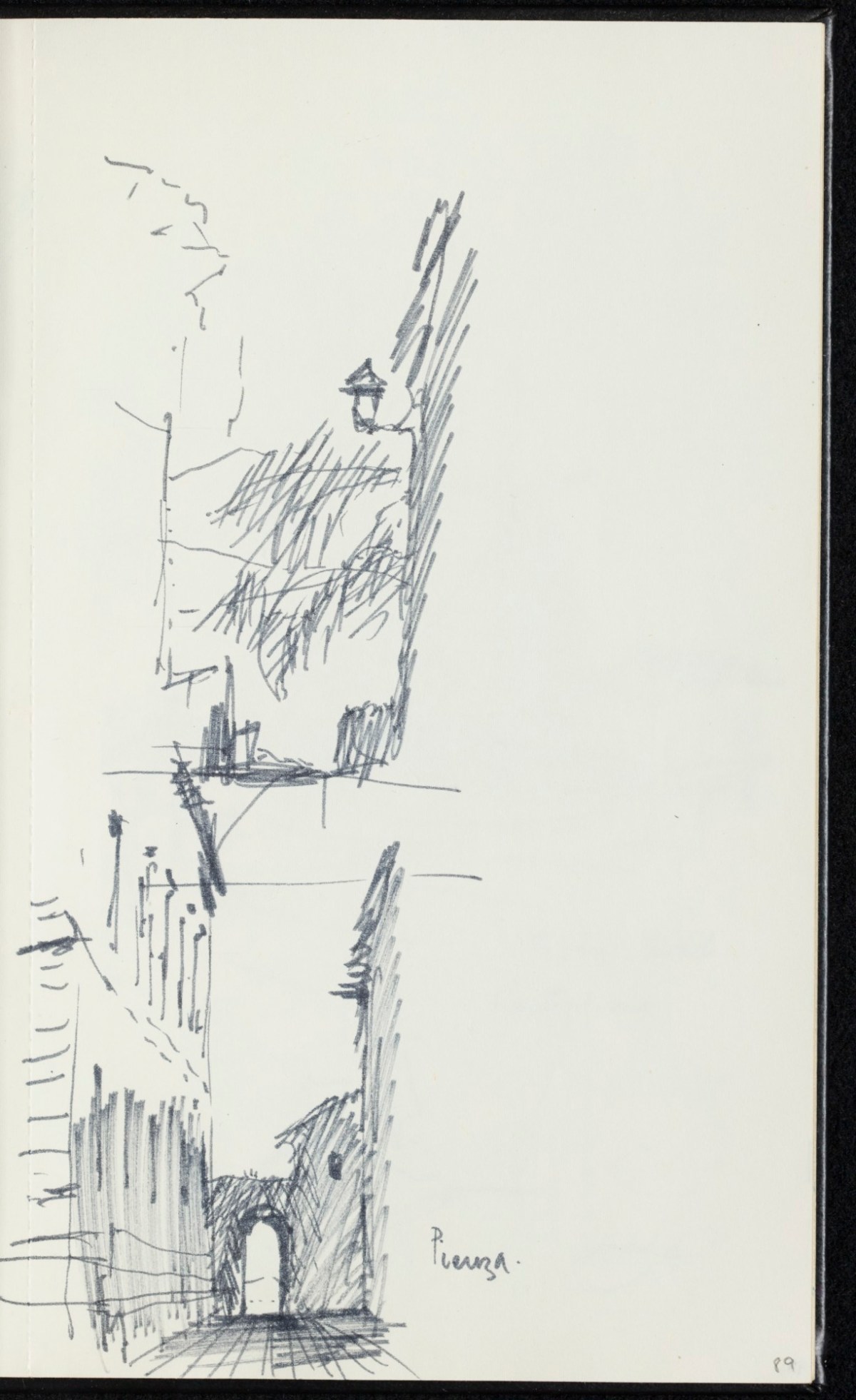 Sir Hugh Casson PRA, Majorca, Italy and Pembrokeshire sketchbook